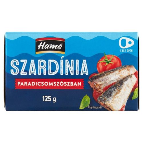 Hame Szardinia paradicsomos 125 gr.