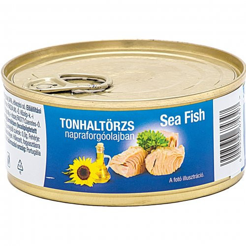 Sea Fish Tonhaltörzs növ. olajban 80 gr.