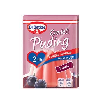 Dr.Oetker Családi Puding Puncs   2 db-os