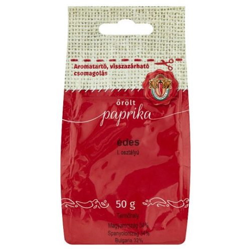 Szegedi Paprika Csemege 50 gr.