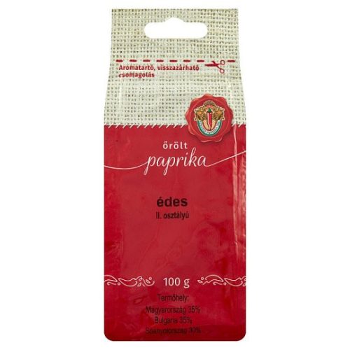 Szegedi Paprika Édesnemes 100 gr.