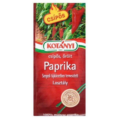 Kotányi Paprika Csipős örölt 50 gr.