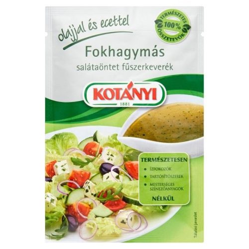 Kotányi Salátaöntet FOKHAGYMÁS 13gr.30/#