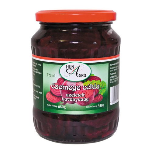 Hunagro Cékla szeletelt 680 gr.  8/#