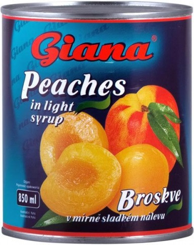 Giana Öszibarack konzerv 850 ml.