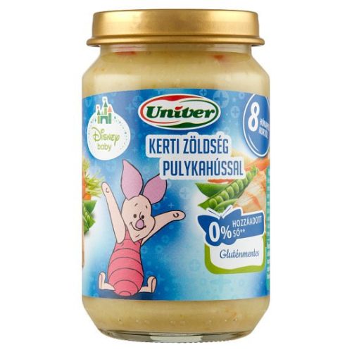 Univer Bébi.Kerti Zöld. Pulykahús.163gr