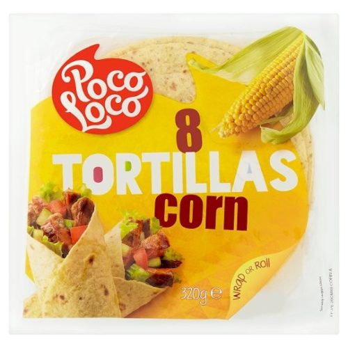 Poco Loco Tortilla Tészta Kukoric.320 gr