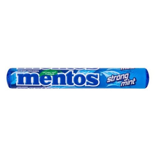 Mentos Cukor 38 Gr.  Strongmint