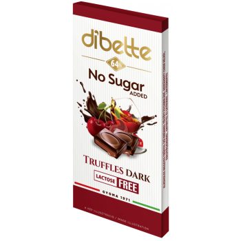 Dibette NAS meggy trüffel étcsoki 80 gr.