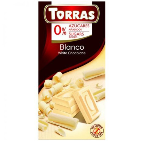 Torras Diab. csoki 75 gr. Fehércsoki