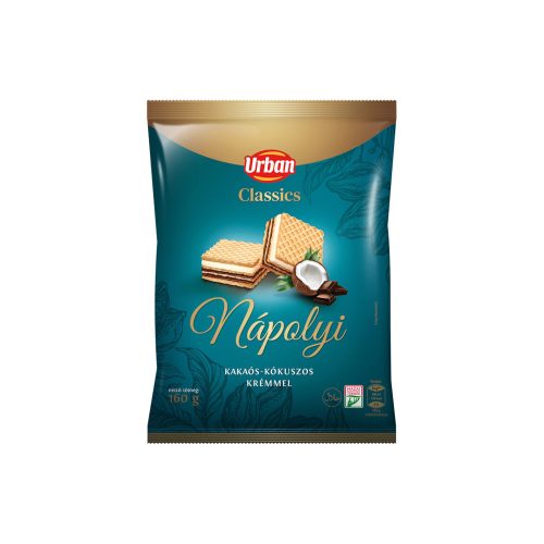 Urbán Töltött Ostya 160  Gr. Kókusz