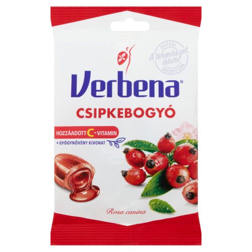 Verbena cukorka csipkebogyó 60 gr.