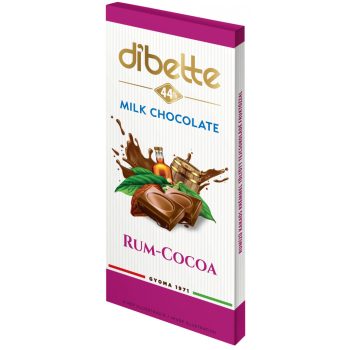 Dibette Táblás Kakaós Rum 80 Gr.