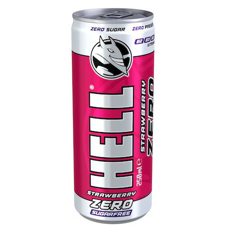 Hell Energiaital Strawbery ZERO 0,25 ml.