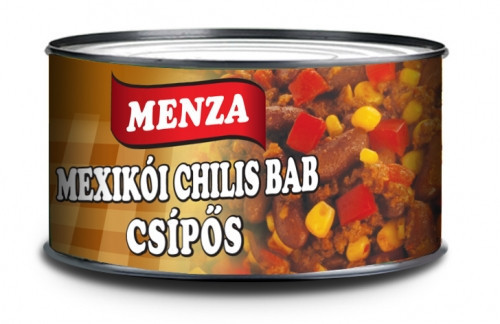 Menza Mexikói Chilis Bab 400 Gr.