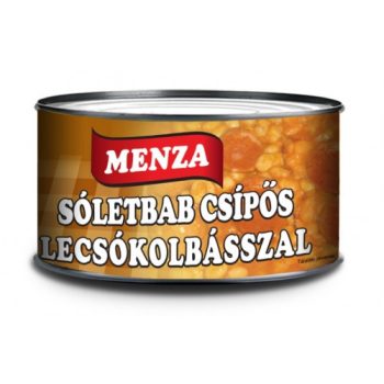 Menza Sóletbab Enyh.Csíp. Kolbász. 400gr