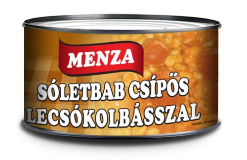 Menza Sóletbab Enyh.Csíp. Kolbász. 400gr