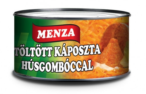 Menza Töltött Káposzta Húsgombóccal 400g