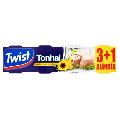 Twist Tonhal 3+1 4*80 gr. Növ.olaj