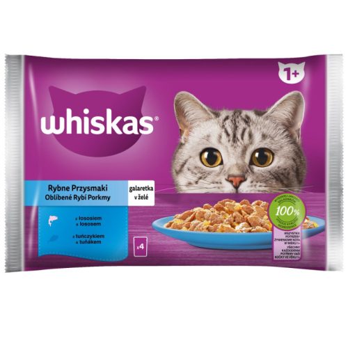 Whiskas 4*85 gr. Halas  3500