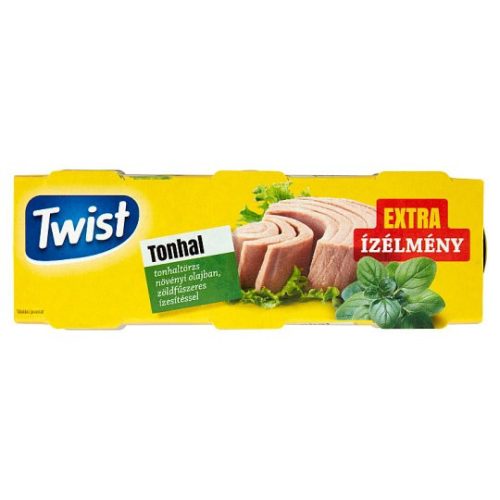 Twist Tonhaltörzs zöldfűszer 3*80gr