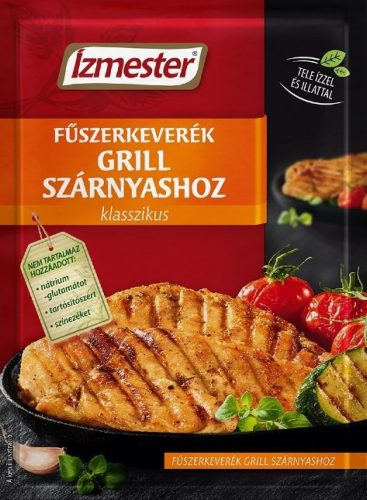 Ízmester Grill fűszerkev.szárnyas 30 gr.