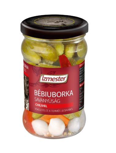 Ízmester Bébiuborka chilivel 300 gr