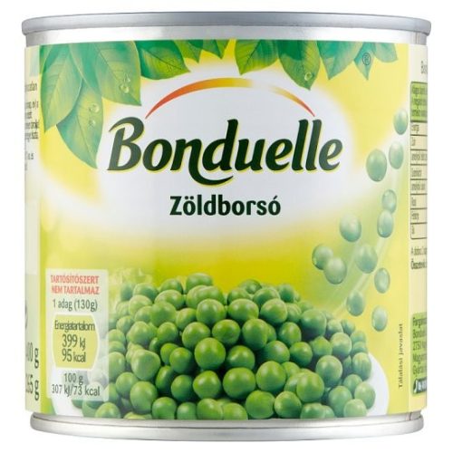 Bonduelle Zöldborsó 400 gr.