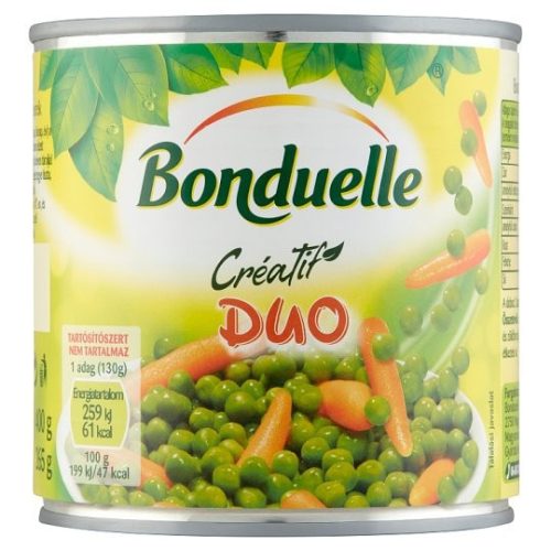 Bonduelle Borsó-Répa keverék 400 gr.