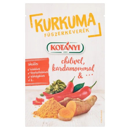 Kotányi Kurkuma Chili-Kardamom 20gr.