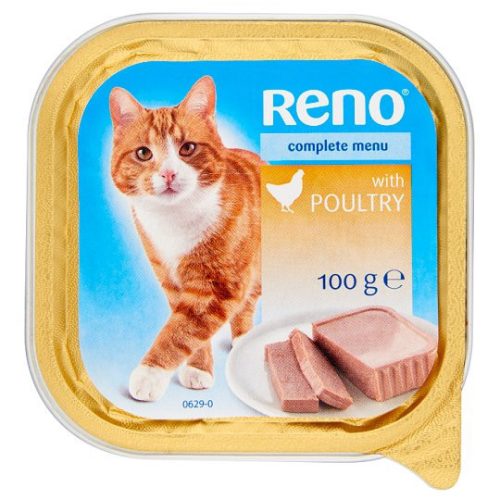 Reno Macska alutálca 100 gr. Baromfi