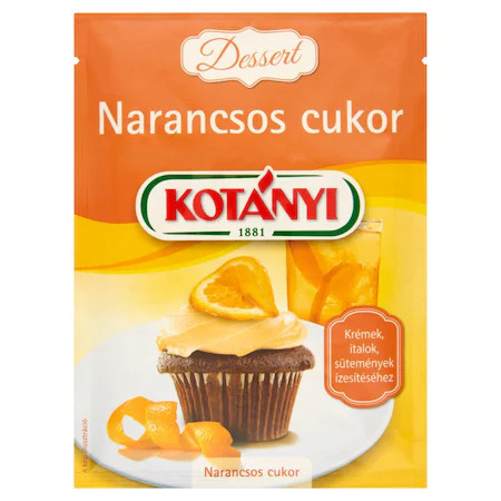 Kotányi Narancsos cukor