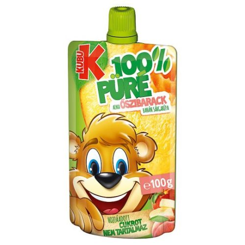 Kubu Püré 100 ml. Őszibarack