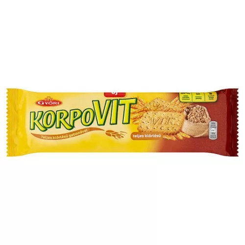 Győri Korpovit keksz 174 gr. Teljes Kiőr