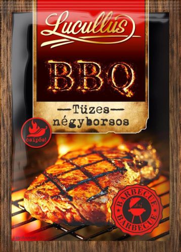 Lucullus BBQ Tűzes 4 bors 25 gr.