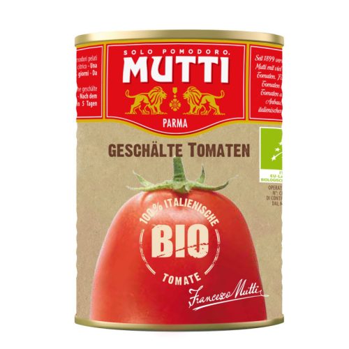 Mutti Bio Hámozott Paradicsom 400 gr.