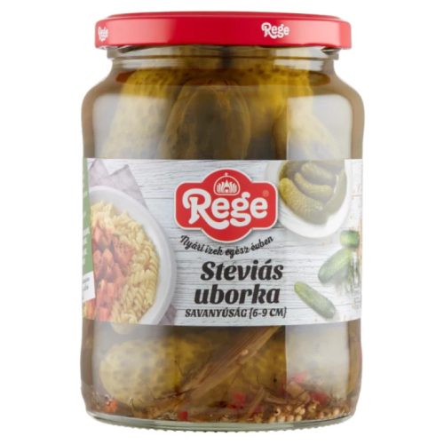 Rege Csemegeuborka 6-9 cm Steviás