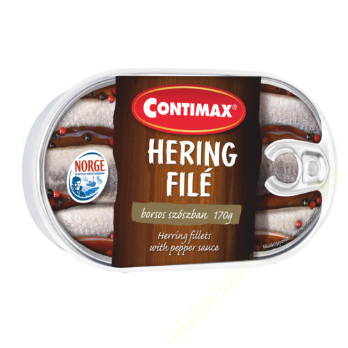 Contimax Heringfilé borsos szósz 170gr