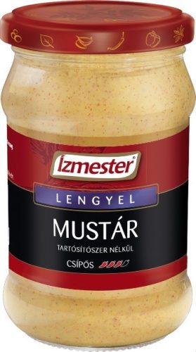 Ízmester Mustár lengyel 288 g