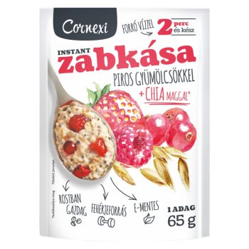 Cornexi Zabkása Piros gyümölcs chia 55gr