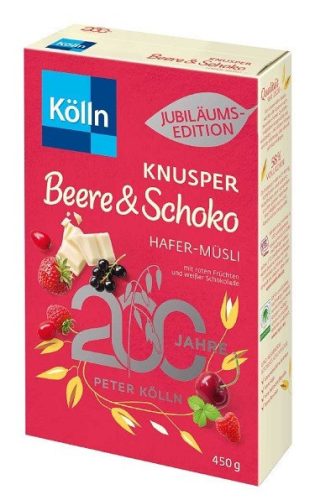 Kölln Müzli 450 g. Pirosb.-csokis 03253