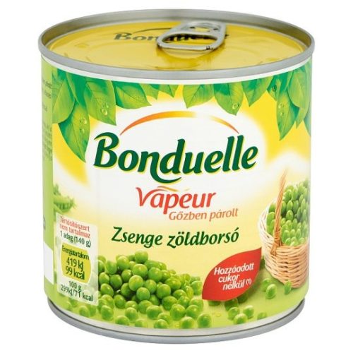 Bonduelle ZSENGE Zöldborsó 320 gr.