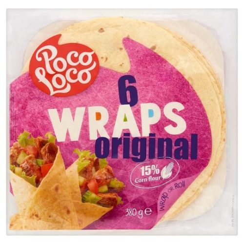 Poco Loco Tortilla Wraps kuk. orig. 380g