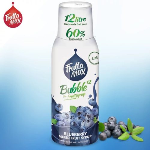 FM Bubble 12 Áfonya szörp 500ml DRS