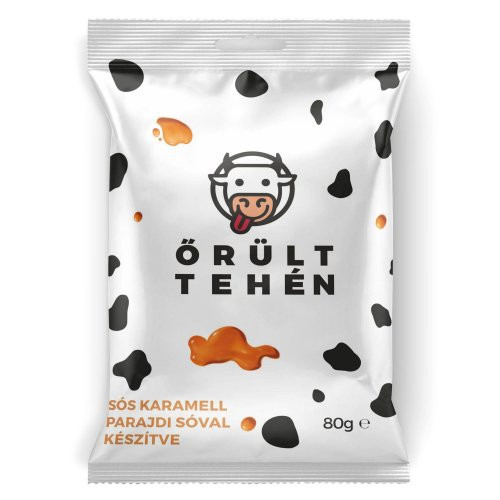 Őrült tehén sós karamell 80 gr.