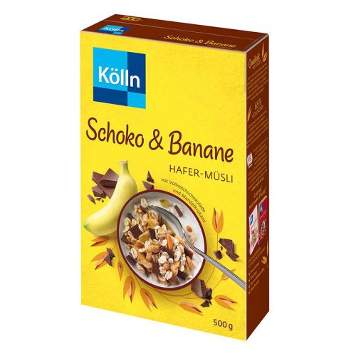 Kölln Müzli 500 g Csoki-banán 01464