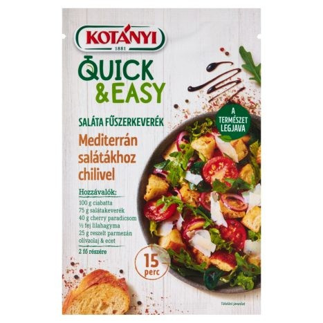 Kotányi Quick&Easy mediterrán fszk.20g