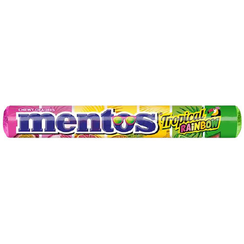 Mentos Cukor 37,5 gr. Tropical Rainbow