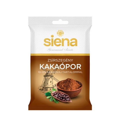 Siena Kakaópor zsírszegény 10-12%  75g