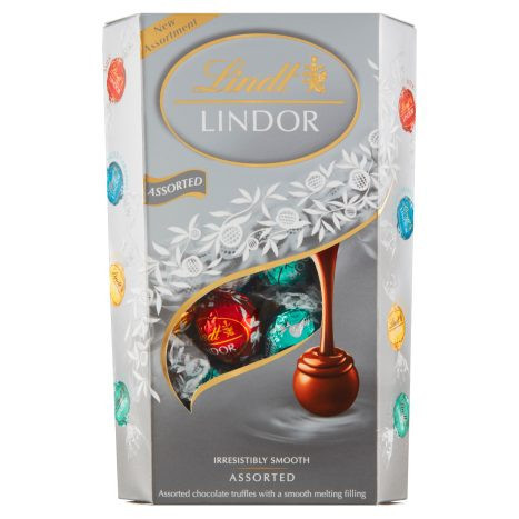 Lindt Lindor 337g  Assorted Silver